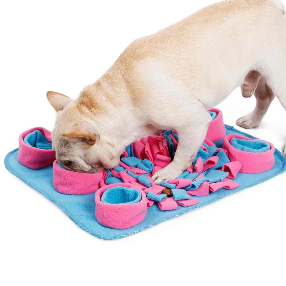 

Pet Dog Mat Sniffing Snuffle Training Mat Pet Play Washable Training Mat Consumption Energy Exercise Feeding Bowl Mat