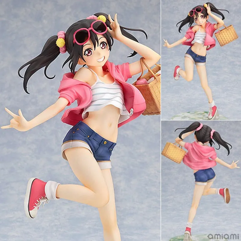 Фигурки аниме Lovelive Love Live Nico Yazawa Picnic Girl GSC 18 фигурку модель игрушки 20 см|toy story action