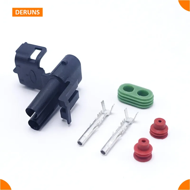 2 контакта/способ Delphi гнездо 10 комплектов автомобильный герметичный