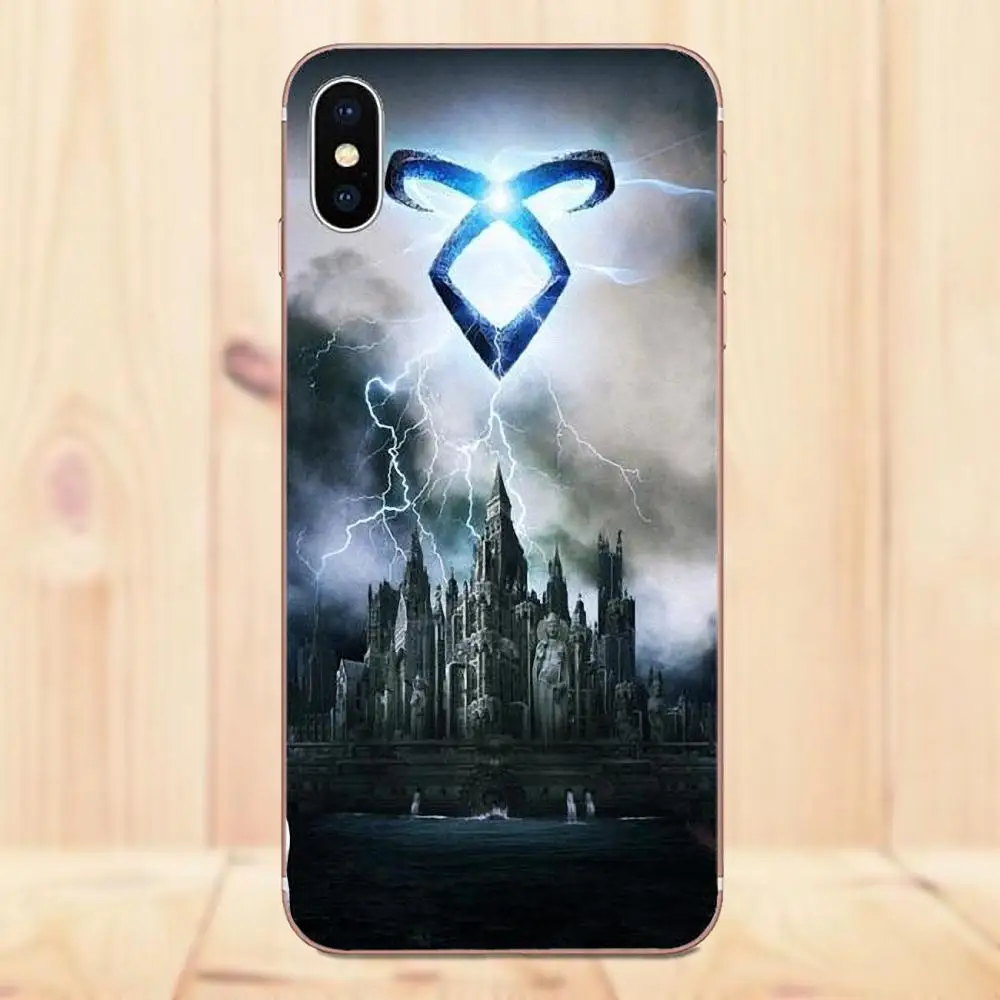 Maerknon ТПУ Роскошный Американский ТВ Shadowhunter Руны Для Galaxy Alpha Core Prime Note 4 5 8 S3 S4 S5 S6 S7 S8 S9