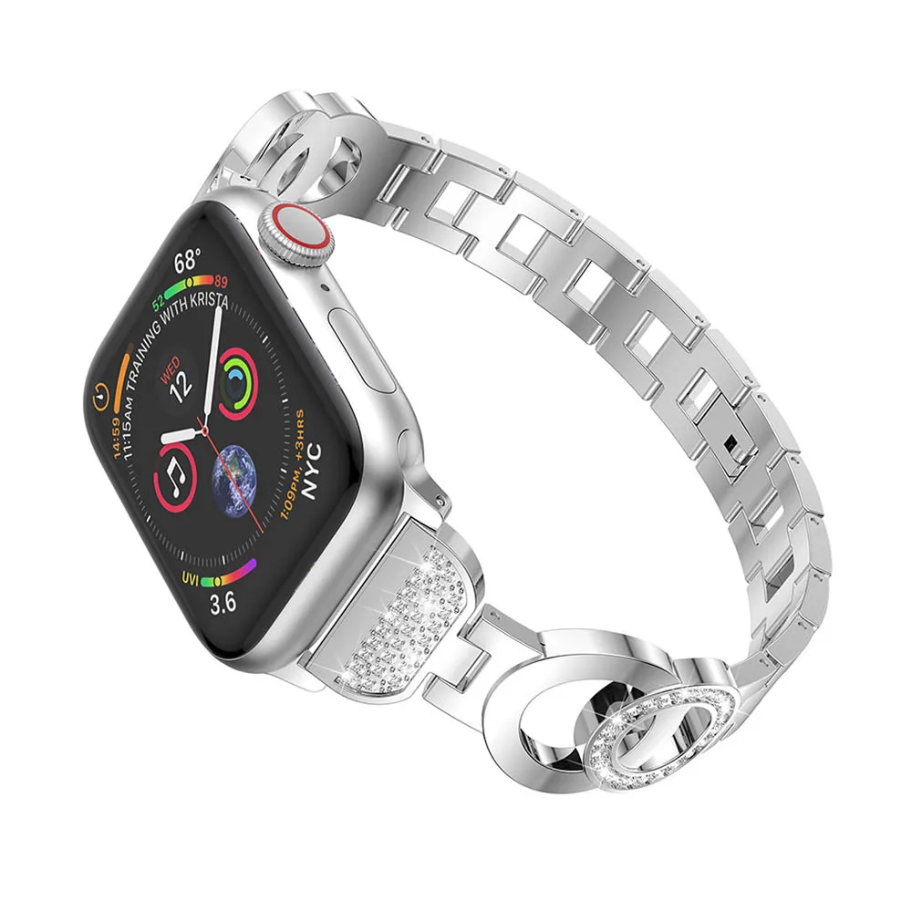 Ремешок для часов Apple Watch ремешок из нержавеющей стали 38 мм 42 40 44 Series 4/2/1 | Наручные