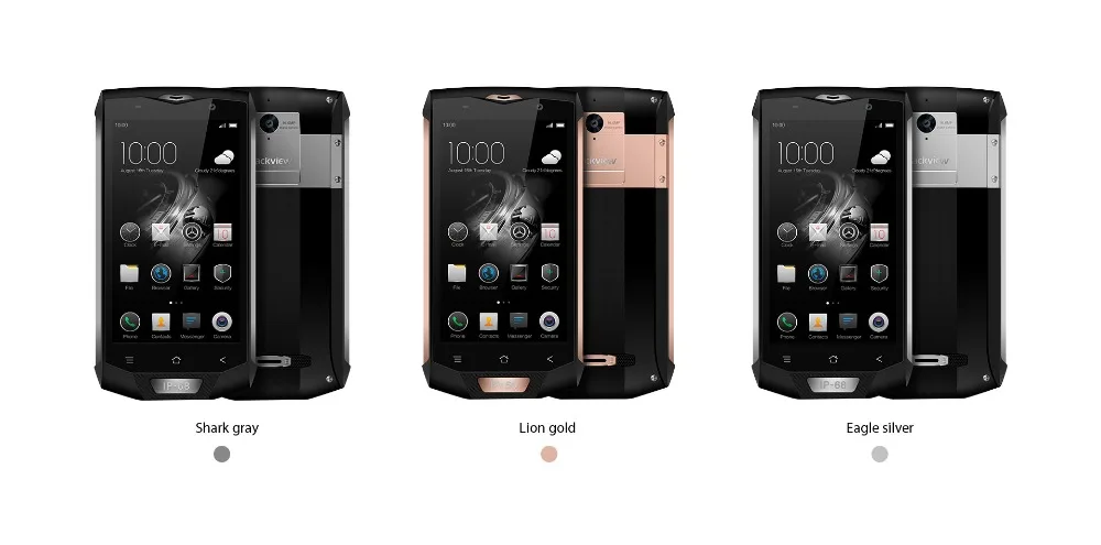 Blackview BV8000 Pro смартфон Водонепроницаемый MT6757 Восьмиядерный 6 ГБ Оперативная память 64 ГБ Встроенная память отпечатков пальцев Dual SIM мобильный телефон 16.0MP Камера NFC