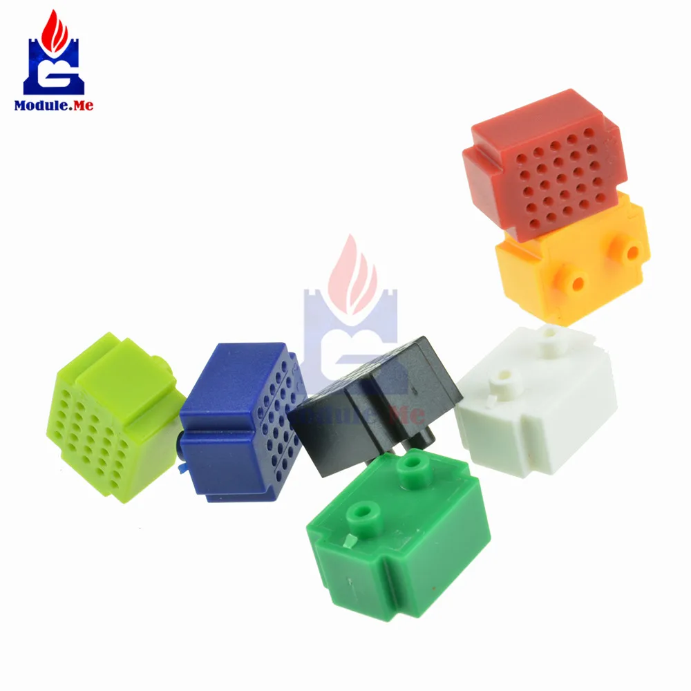 7 шт./лот Мини 25 точек связи Макет Хлеб доска пайки прототип TIE-point для Arduino