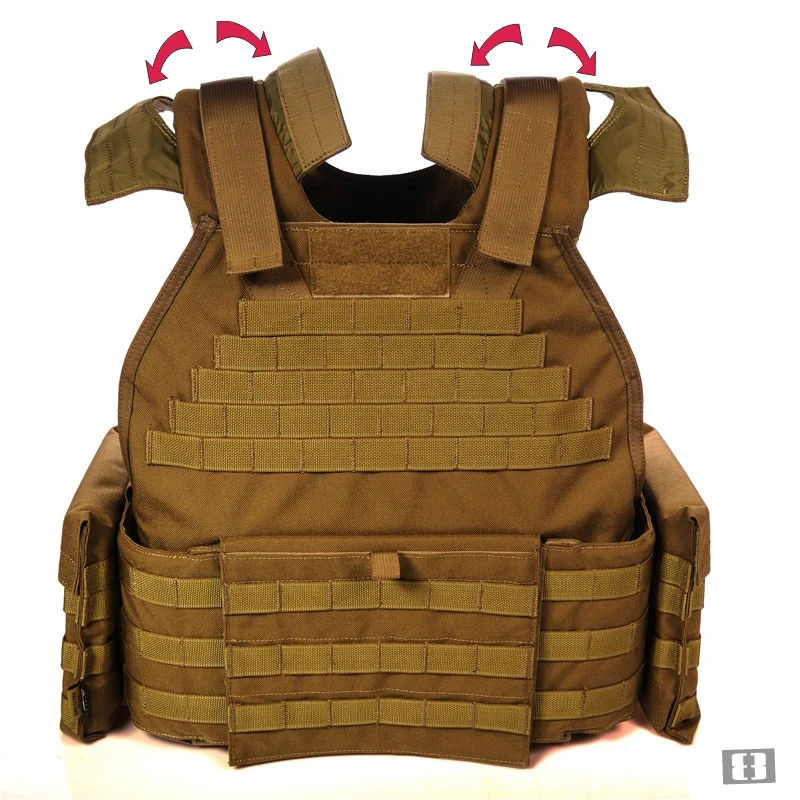 FLYYE FY-VT-M021 Molle армированный жилет для боевых действий тяжелое оборудование