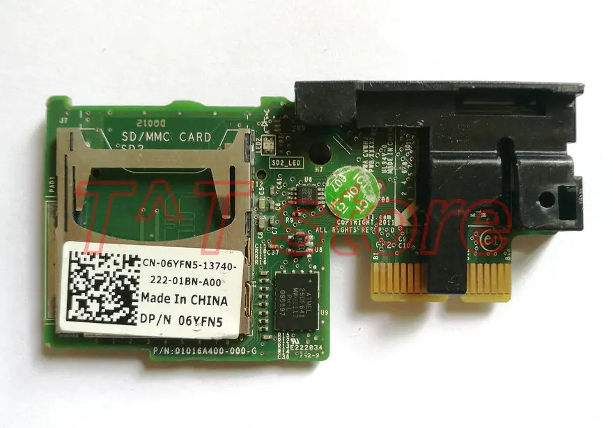 Оригинал для DELL PowerEdge R620 R720 R720XD SD карта считыватель модулей 06YFN5 6YFN5 стандартная