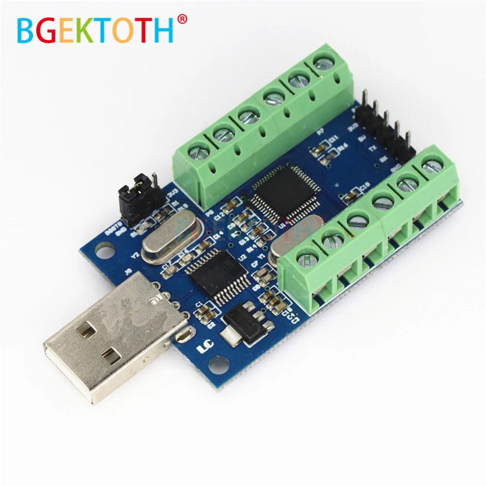 

USB 10-Channel 12Bit AD Data Collection Module STM32 UART ADC Module