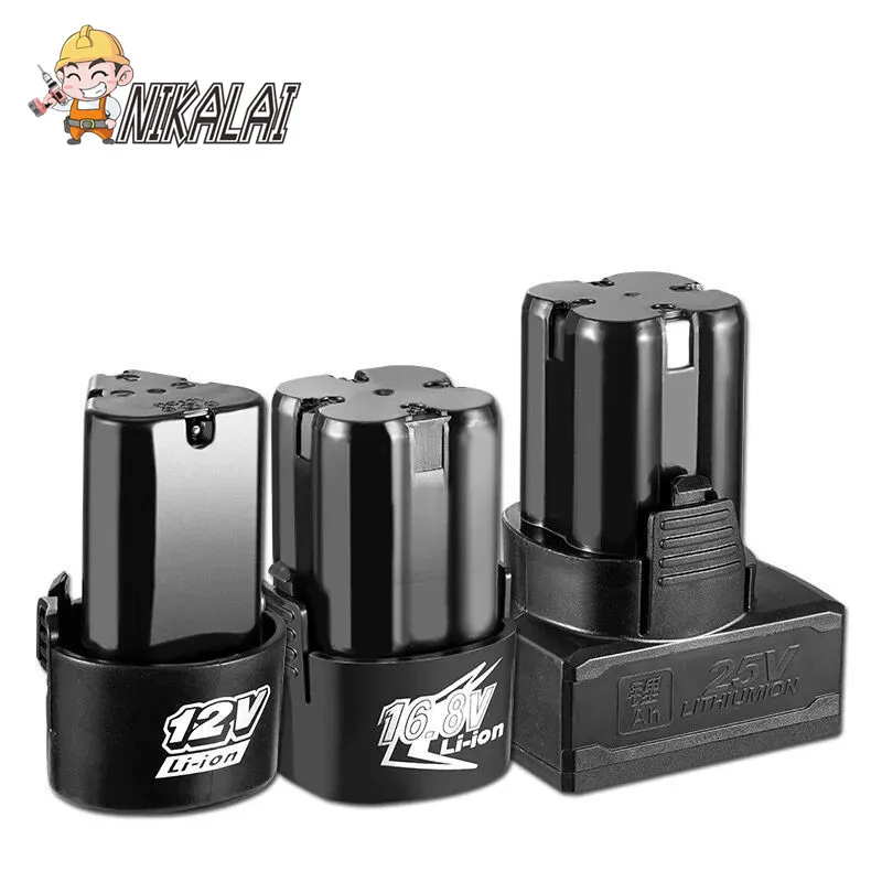12V 16 8 V алюминиевая крышка 25В беспроволочный сверлильный аккумулятор