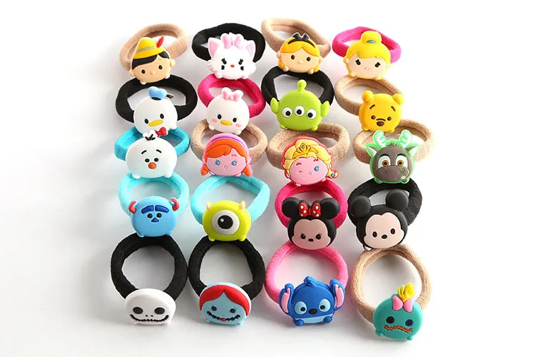 Мультфильм Плюшевый Tsum игрушки игрушка Косметика волосы веревка аксессуары 22 вида WJ01