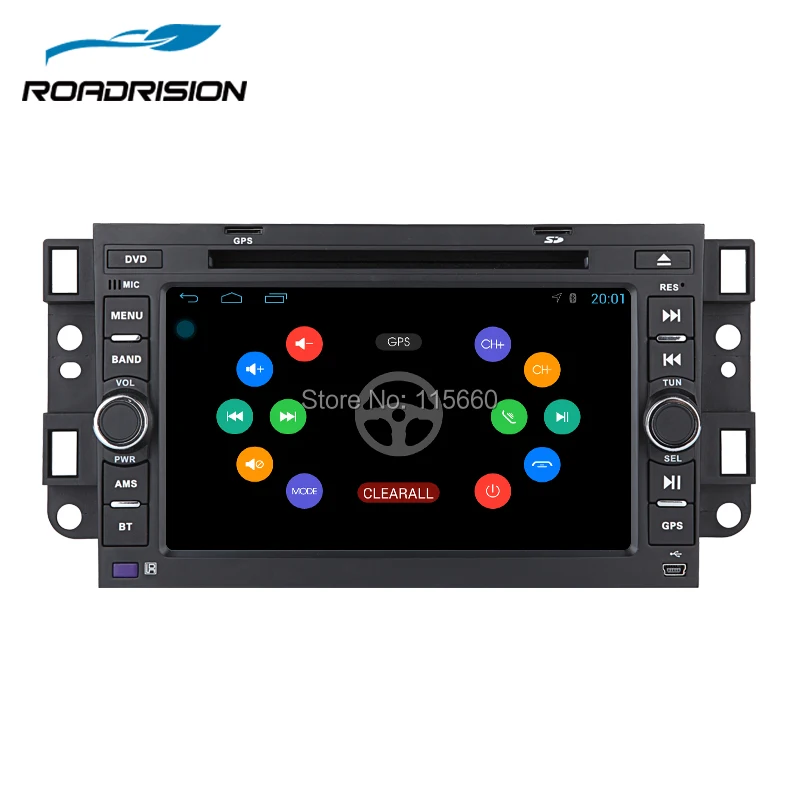 RoadRision Android 6 0 Автомобильная dvd навигационная система для Chevrolet Aveo Epica Captiva искровая