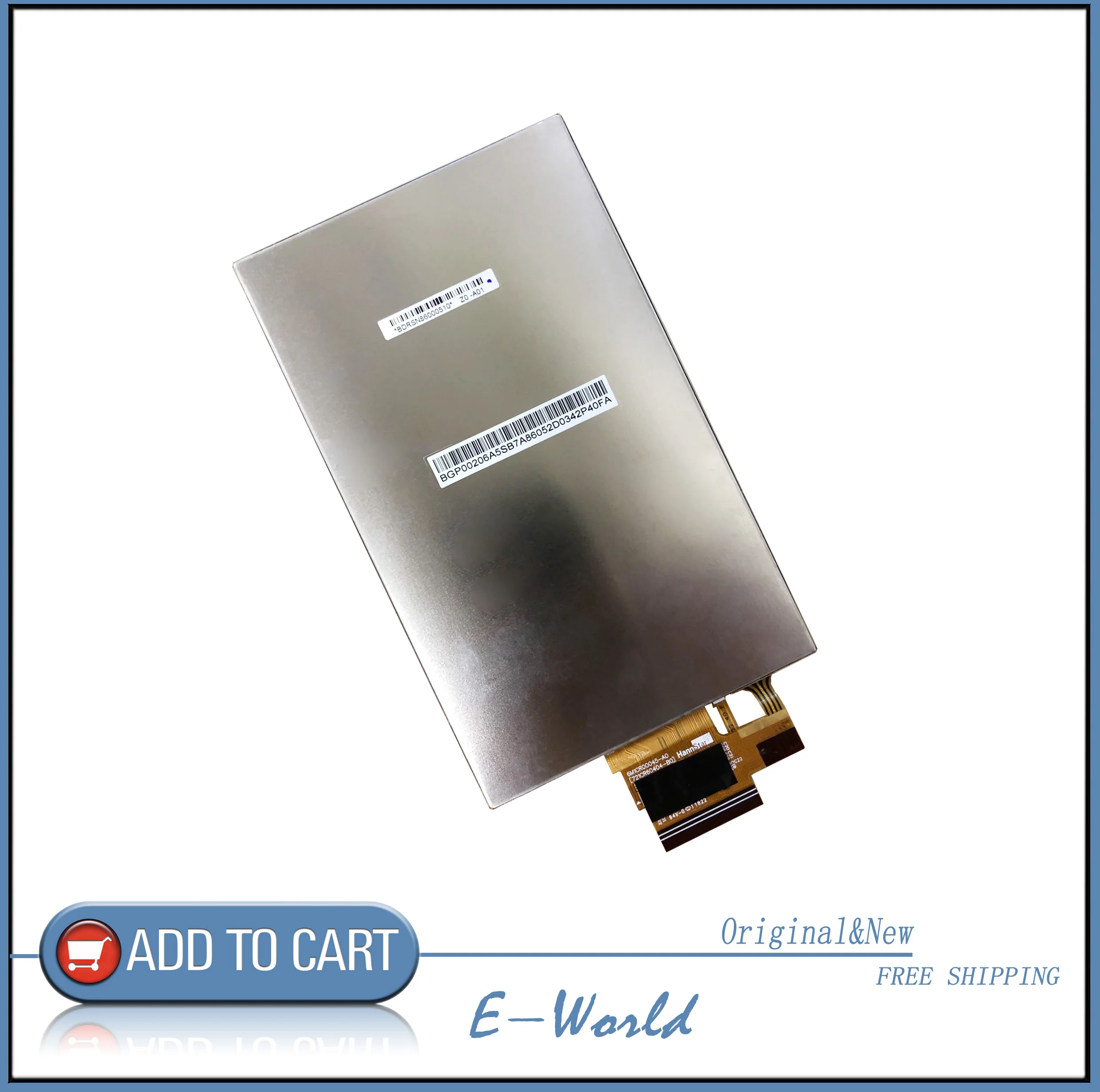 Оригинальный 6-дюймовый ЖК-экран для TomTom через 62 GPS навигация ЖК-дисплей экран с