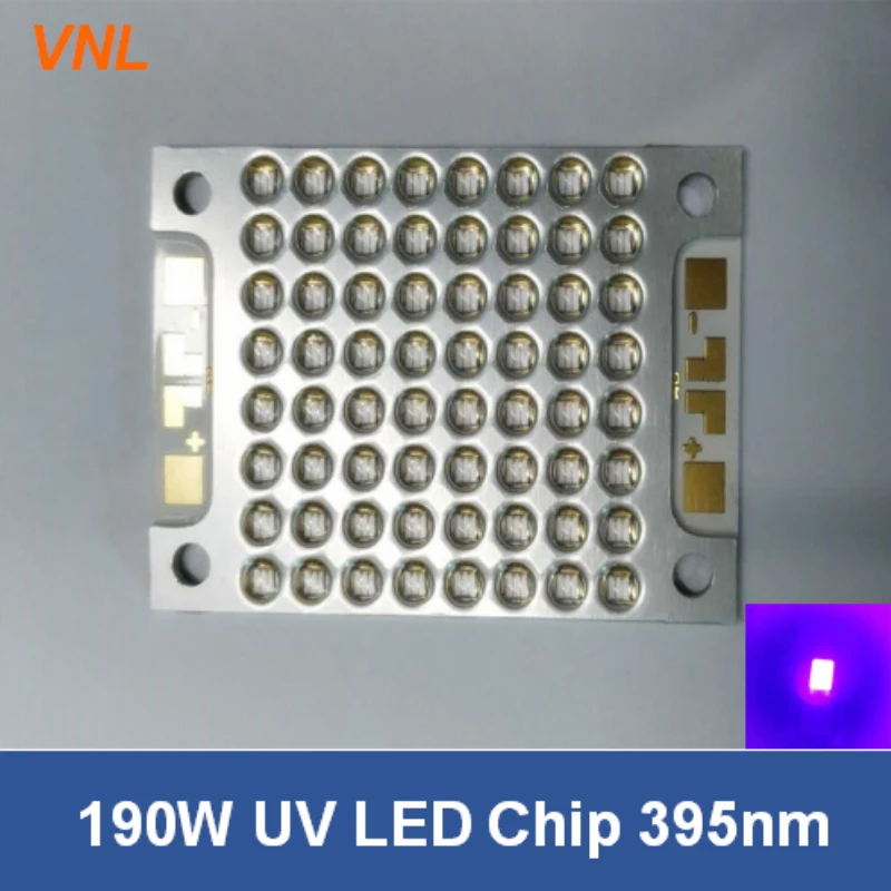 VNL 190W Led UV Module with LG Chip 365nm 385nm 395nm 405nm Wavelength LED Curing Systems For Press Printer With Quartz lens - купить по
