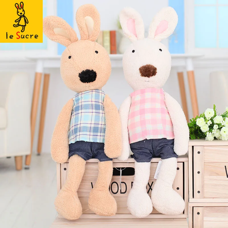 Бесплатная доставка 30/45/60/90 см Kawaii Le Sucre кролик плюшевая кукла мягкая игрушка для
