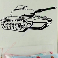 boys bedroom wall art tank decal large stickers army decor vinyl wall sticker wall paper