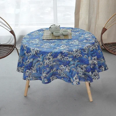 christmas tablecloth Геометрическая круглая скатерть, скатерть, наппэ, покрытие для стола, вечерние, свадебные скатерти для украшения стола, домашний текстиль - Цвет: christmas tablecloth
