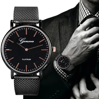 men luxury stainless steel quartz military sport plastic band dial wrist watch business watch men reloj hombre relogio masculino