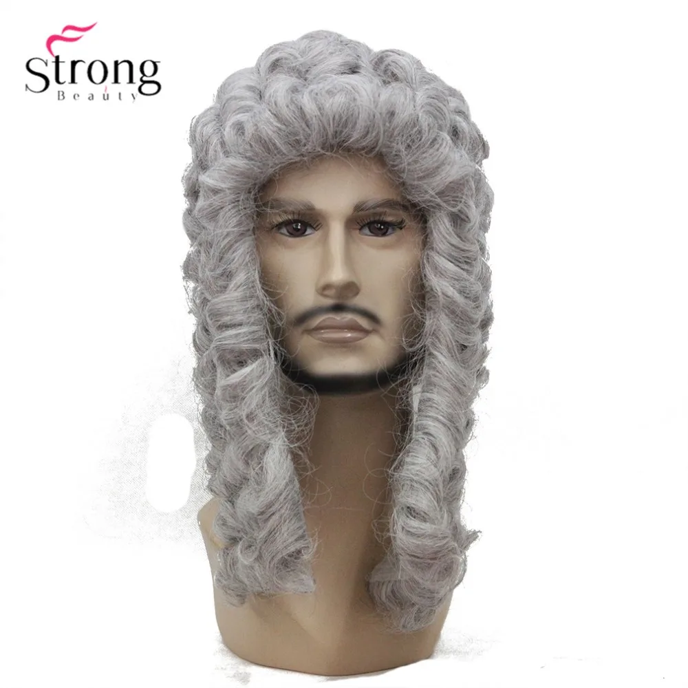 StrongBeauty, парик для судьей, британский Барристер, женский парик для работы с адвокатом, волосы, нарядное платье, костюм из синтетического волокна