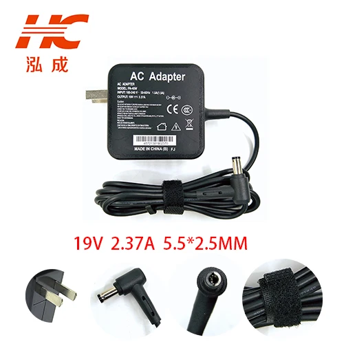 

US Plug with 19V 2.37A 45W 5.5*2.5mm EXA1209EH ADP-45BW A AC Adapter for ASUS D550CA Q501LA X450LA X451CA X501LA Laptop