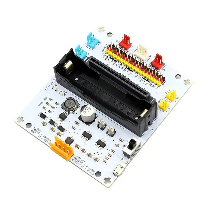 Elerow Pinout Motor/Servor Shield для BBC Micro: Плата расширения бит Микроконтроллер компьютерное