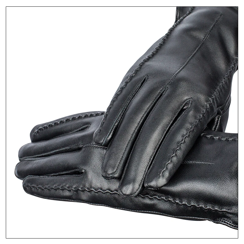 PUDI GL813 женские перчатки из натуральной кожи брендовые новые модные наручные перчатки из натуральной овечьей кожи Зима-осень