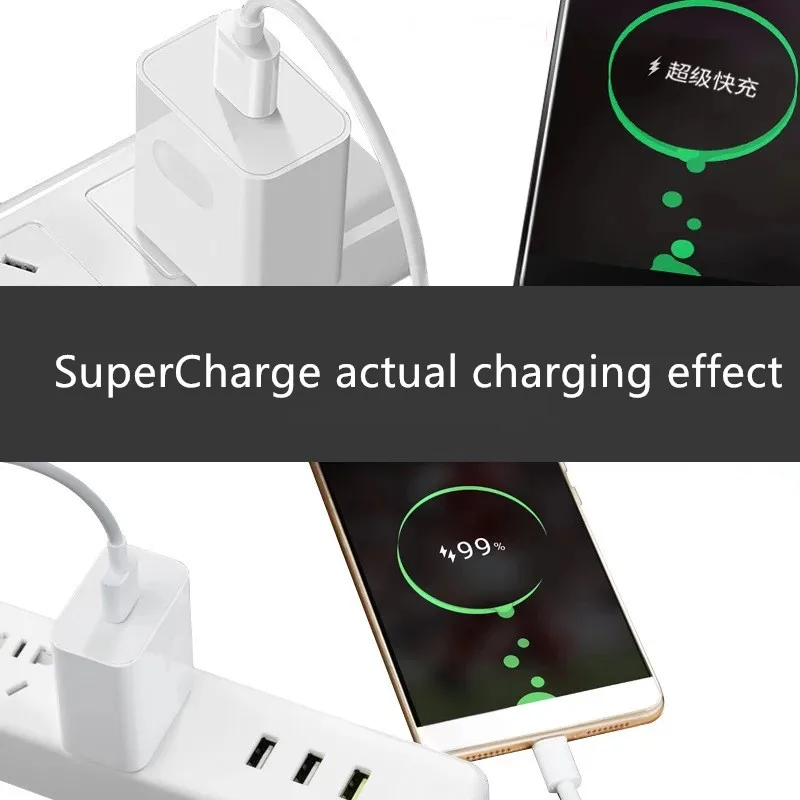 Оригинальный кабель Micro USB Type-c 5A Сверхбыстрая Зарядка для Huawei P30 P20 Pro зеркальный