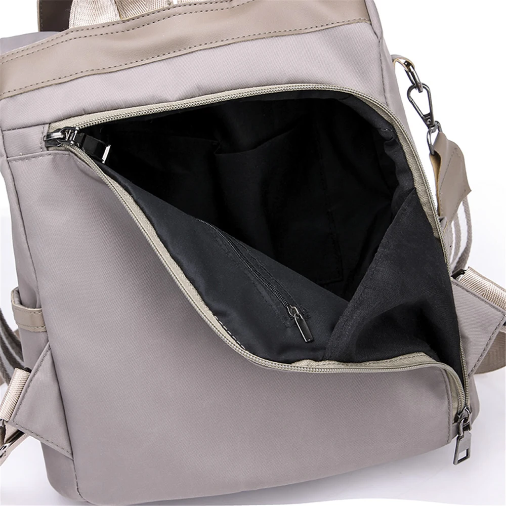Mochilas женский рюкзак, Женский кошелек, водонепроницаемый нейлоновый Противоугонный рюкзак, легкие сумки на плечо, женская сумка, женская сумка