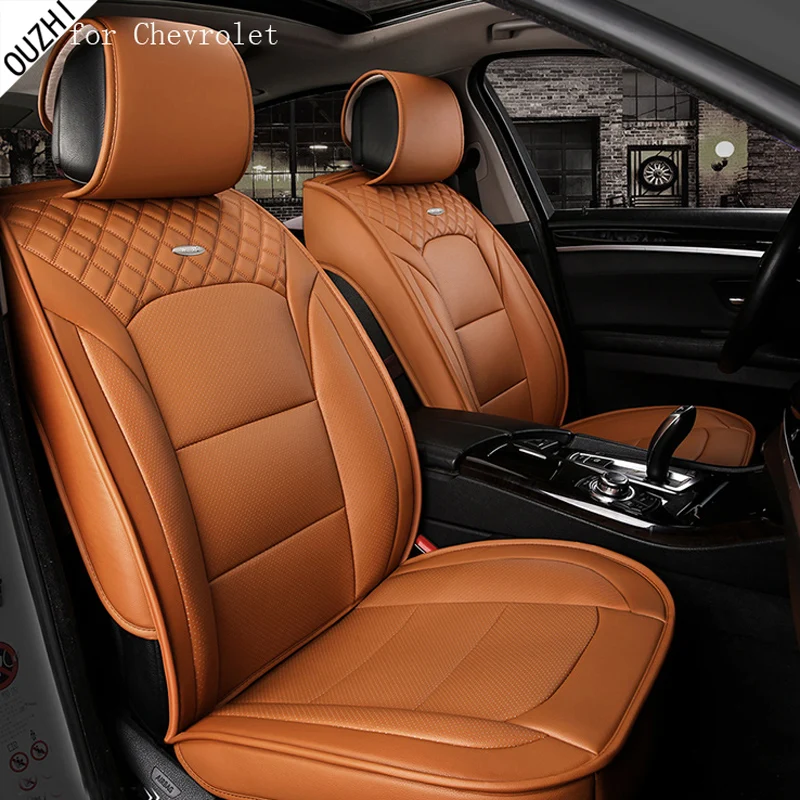 Водонепроницаемый искусственная кожа сиденья для Chevrolet Cruze Aveo Captiva Lacetti спереди и
