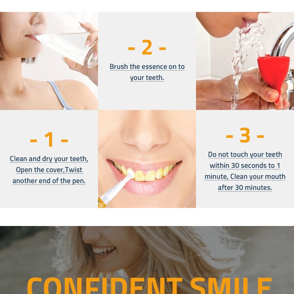 Новинка 2018 1 шт. 4 мл портативная яркая гелевая ручка для отбеливания зубов