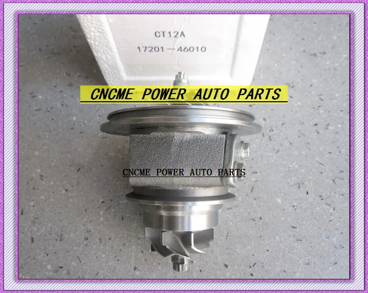Турбокомпрессор CHRA CT12A 17208 46010 17201 Для TOYOTA Lexus Soara Supra 90 1JZ GTE 1JZGTE л|turbo cartridge|cartridge turboturbo
