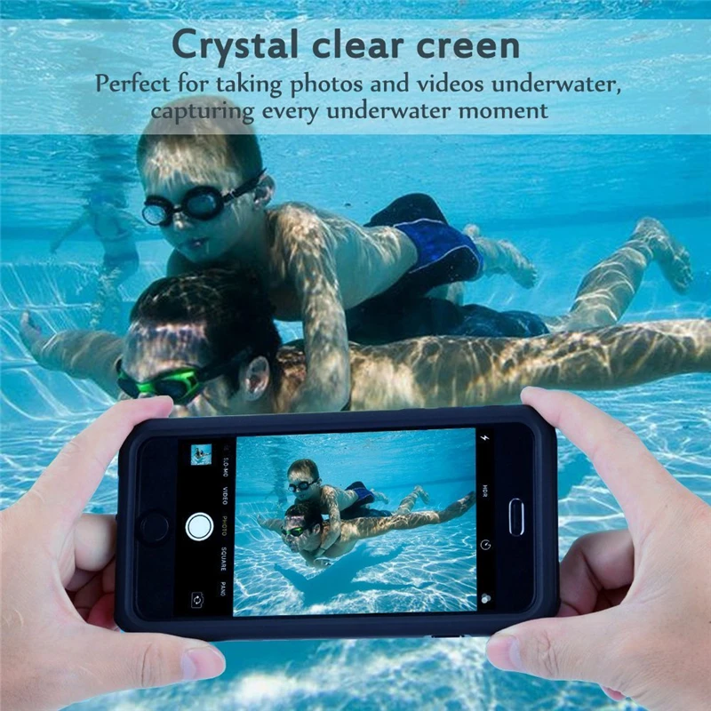 Водонепроницаемый чехол для iPhone 7 8 Plus герметичный противоударный броня 5 5s SE 6 6s