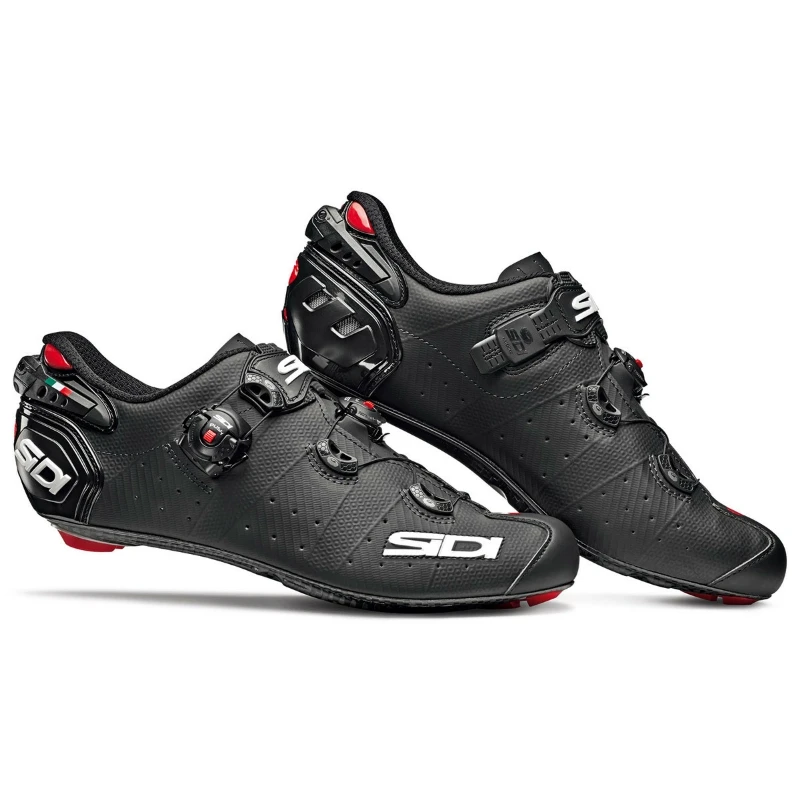 Matt Black Sidi Wire 2, обувь с дорожным замком, обувь для езды на велосипеде, велосипедная обувь - Цвет: Matt Black