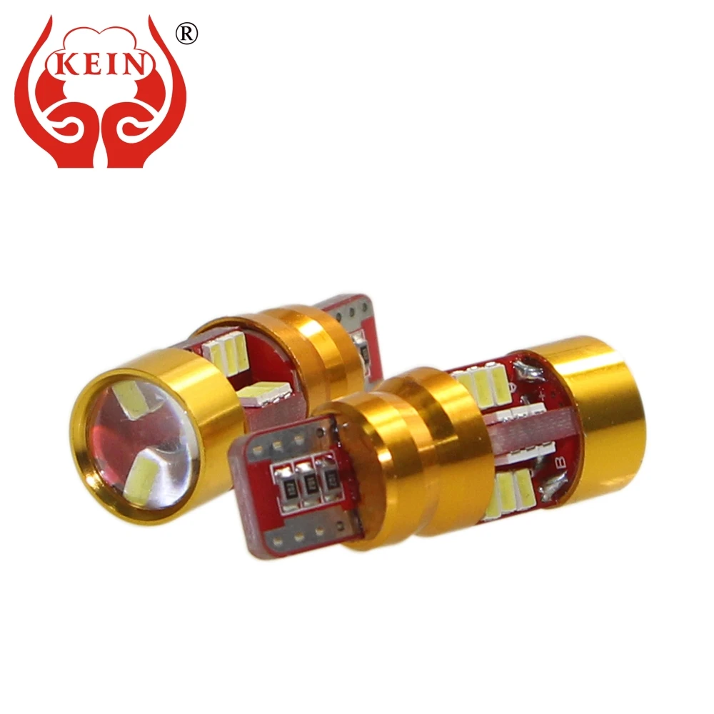 KEIN T10 W5W светодиодный светильник 27SMD высокого качества t10 3014 боковой клиновидный