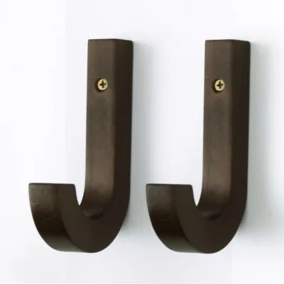 2pcs walnut wood Настенный художественный Декор одежды, вешалка для пальто, деревянная вешалка для пальто, садовый крючок, креативный крючок, настенная вешалка, деревянные крючки для пальто, красивое украшение для дома - Цвет: 2pcs walnut wood