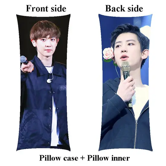 picture Kpop Park Chanyeol long Pillow include inner home hugging body pillow Customize - Цвет: picture