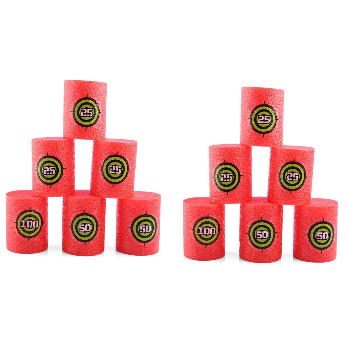 2 KIT MODIKER Новое поступление для Nerf цели стрельбы сумка мягкая пуля Сумка для хранения+ 10/20/30/50/80/100 точка мишени с количеством очков - Цвет: 2 KIT