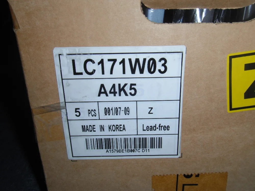 Lc171w03 (a4) (K5) lc171w03 a4k5 A4 K5 17.1 дюймовый 1280*768 ЖК дисплей Экран дисплея Модули