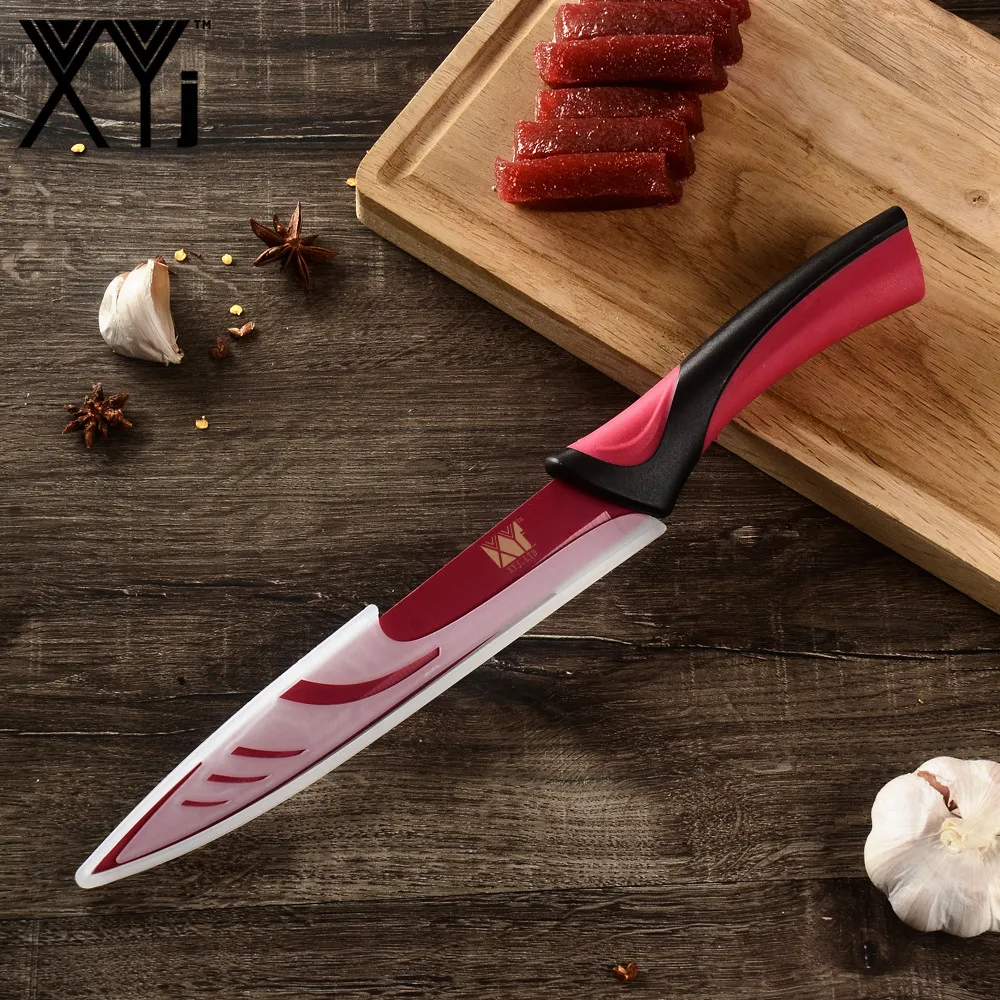 XYj цветной кухонный нож набор для повара ножей из нержавеющей стали с