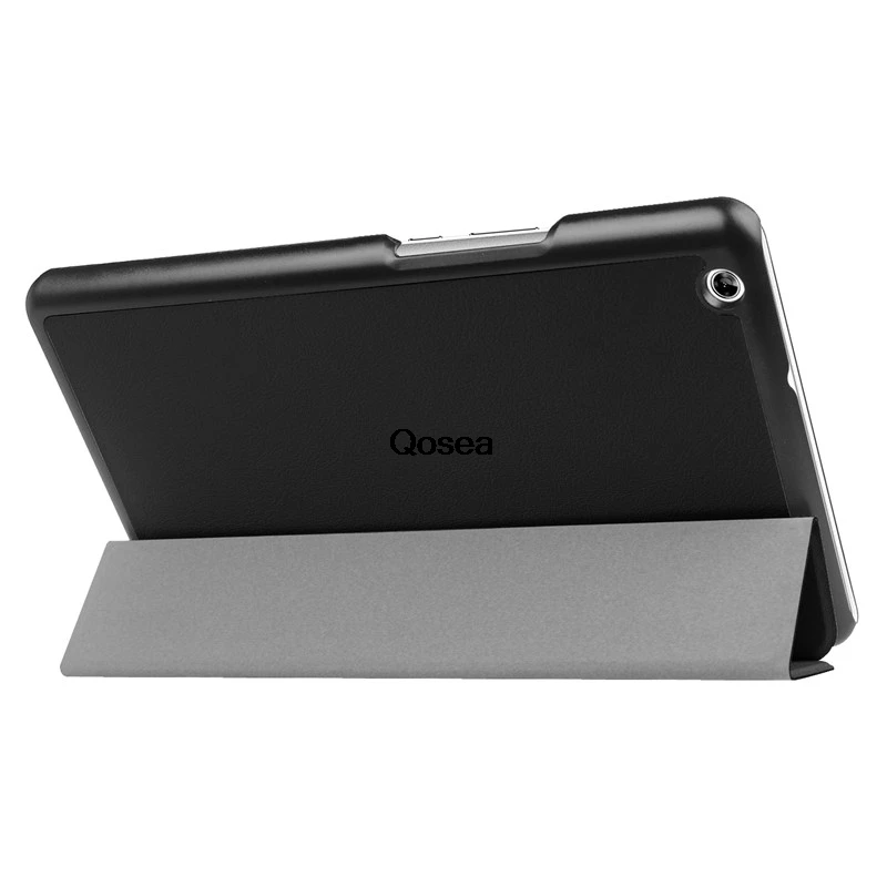 Qosea для huawei MediaPad M3 Lite 8 0 10 1 дюймов Роскошные из искусственной кожи смарт-чехол с