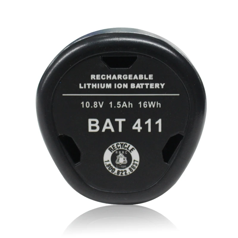 Аккумулятор для электродрели BAT411 10 8 В 1500 мА · ч li-ion Bosch BAT412 2 607 336 996 TSR1080 GSA10.8V GWI10.8V |