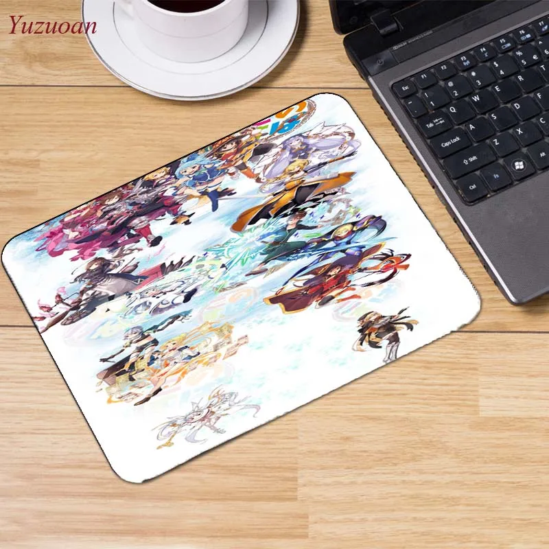 22x18cm Yuzuoan большая акция Россия японский аниме Konosuba Megumin прочный резиновый коврик для мыши игровой коврик для мыши размер для 180*220*2 мм - Цвет: 22x18cm