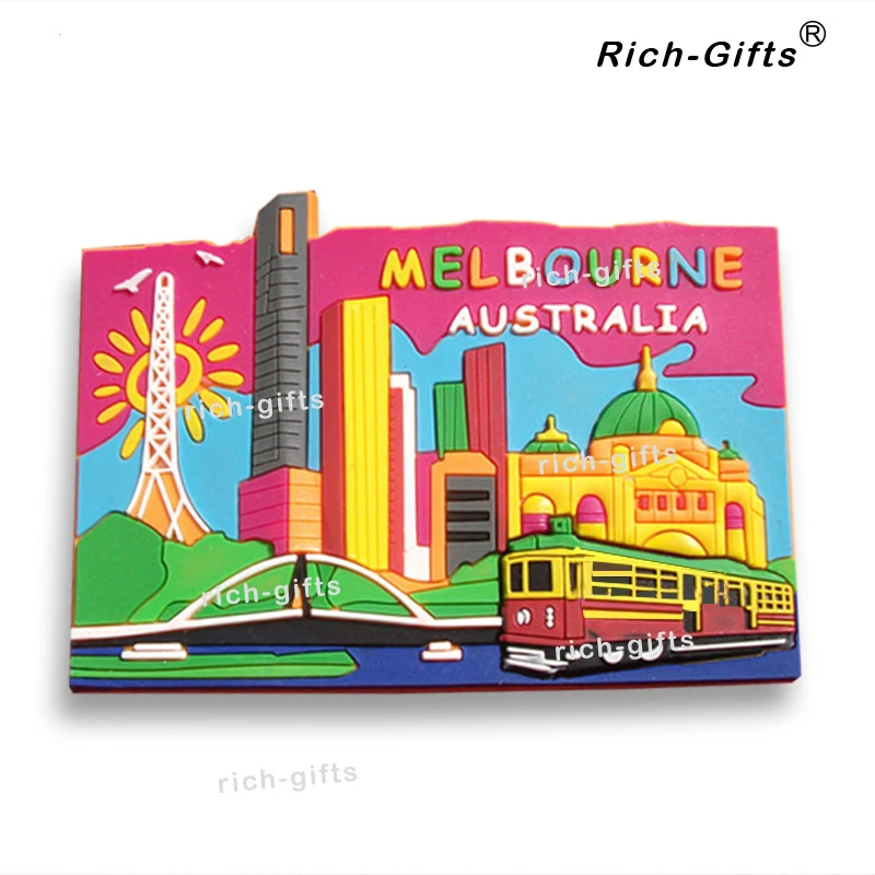 OEM/ODM индивидуальные рекламные подарки с вашим логотипом пвх магниты на