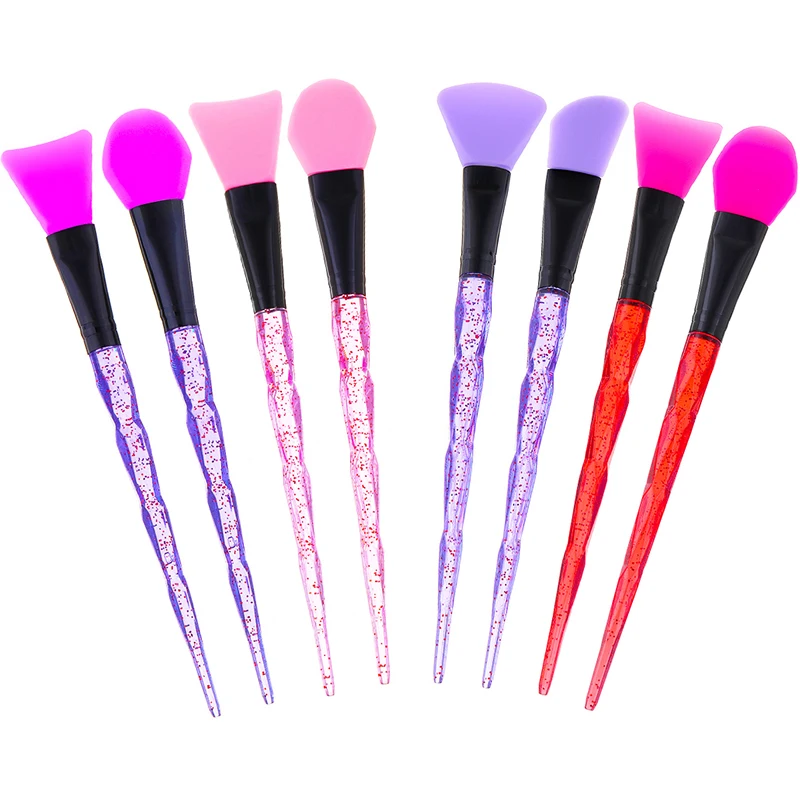 7 цветов маска для лица смешивание мягкая силиконовая Кисть макияжа