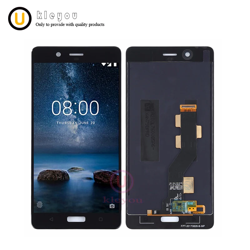 Протестировано оригинал для Nokia 8 ЖК дисплей с сенсорным экраном и графическим