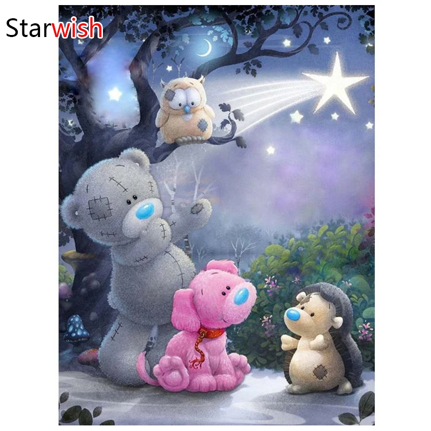 Алмазная вышивка для детских комнат сделай сам алмазная живопись мультфильм