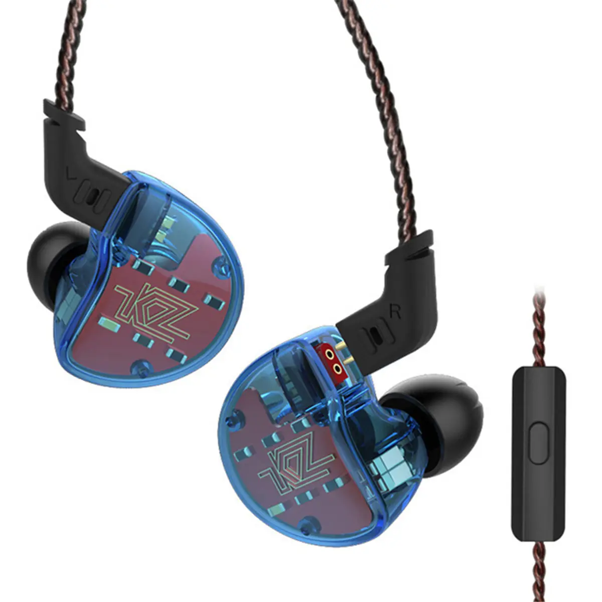 KZ ZS10 4BA с 1 динамическим гибридным наушником HIFI DJ Monito спортивные наушники для бега