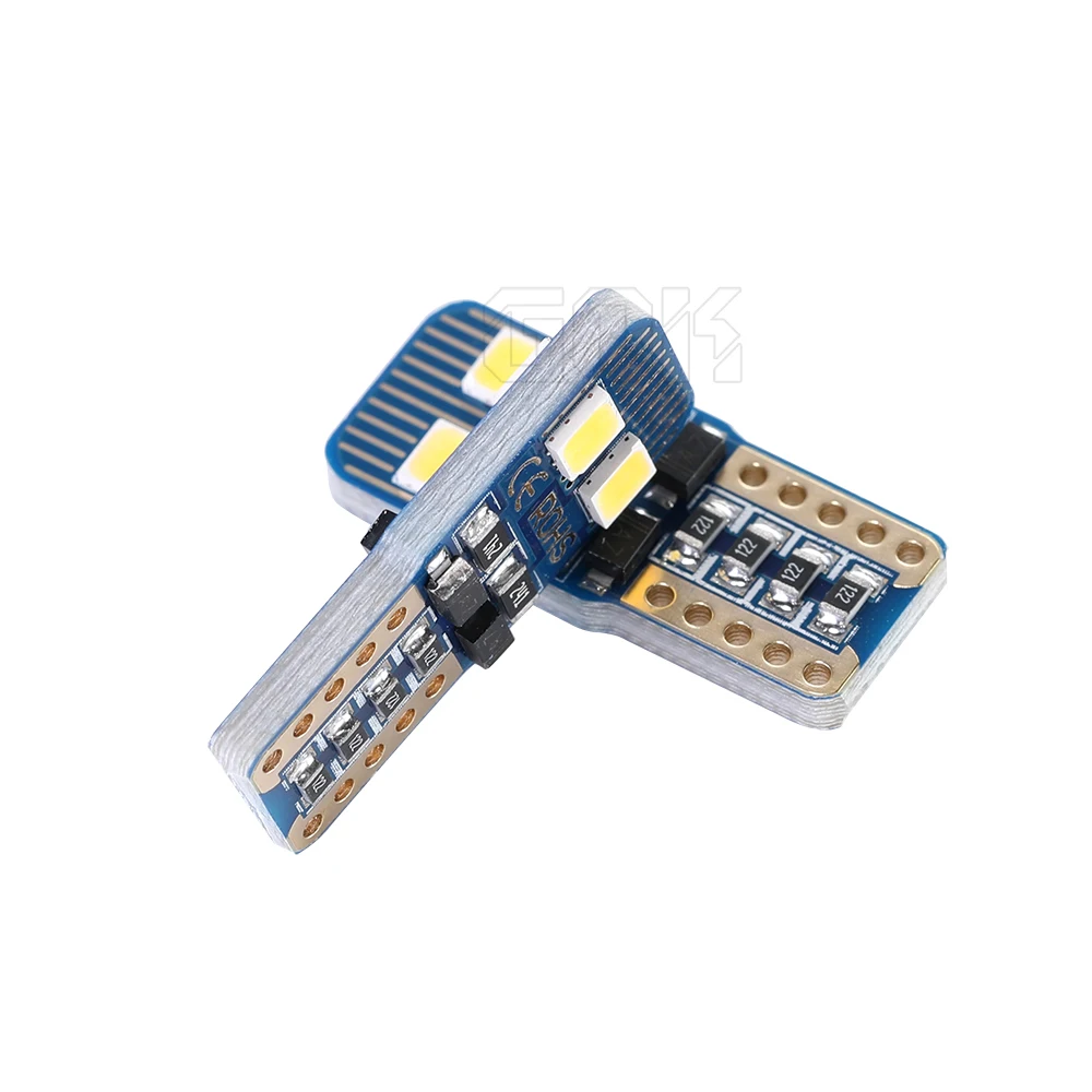 2019 New Super Bright 10pcs T10 LED 4smd 3030 led W5W Car light t10 CANBUS No Error Clearance Lights auto Reading Lamp 12v | Автомобили и