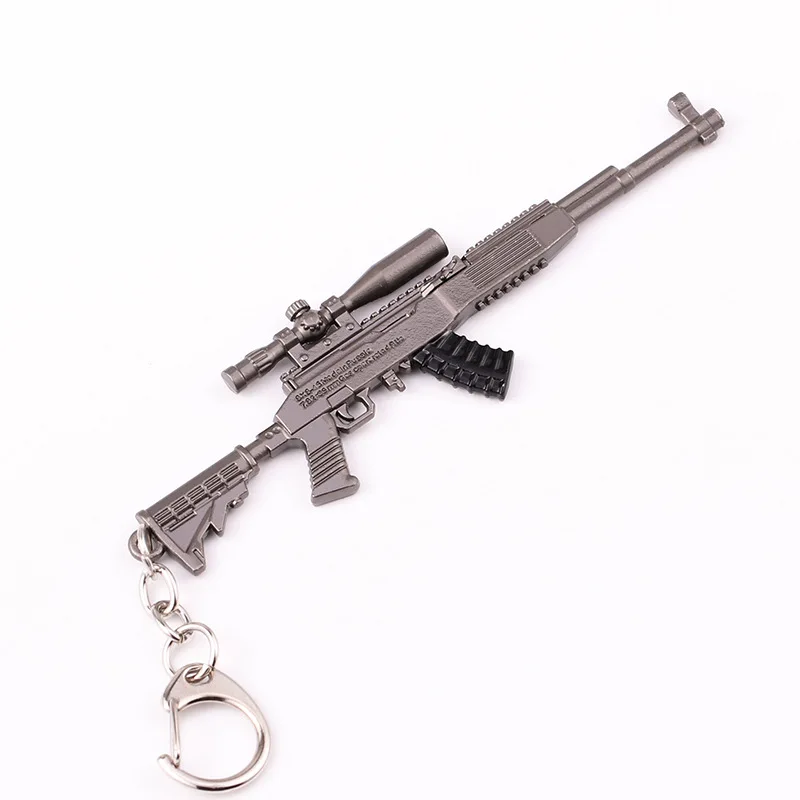 35 стиль игровой сплав брелок модель оружия три уровня на рюкзак M416 AKM