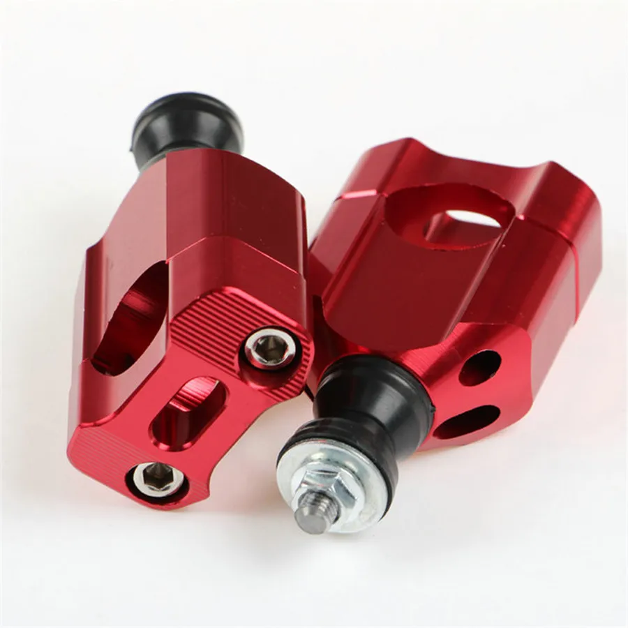 Fuleem 2PCS Universal CNC Motorcycle HandleBar Mounts Clamp Riser Aluminium 1/8" 28mm | Автомобили и мотоциклы