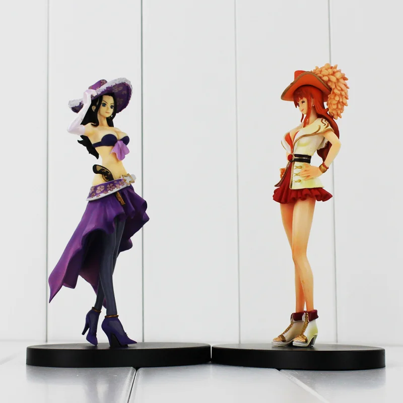 Фигурка игрушка DXF Nami Nico Robin Grandline Lady аниме красивая модель куклы 17 см|Игровые
