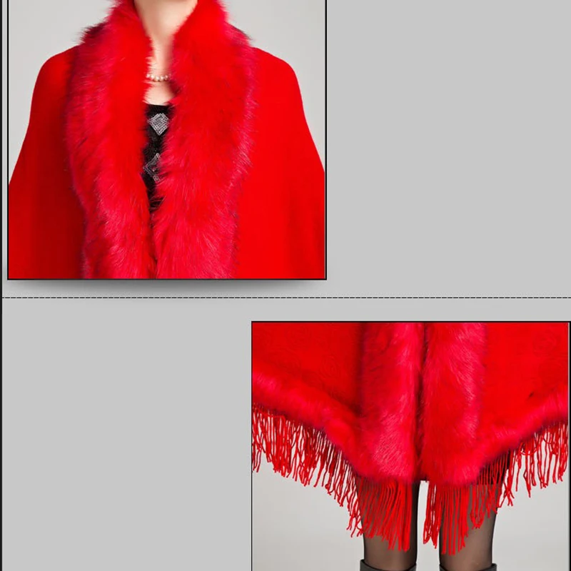 RUNMEIFA женские кейпы и пончо осенне-зимний вязаный кардиган свитер кардиганы с