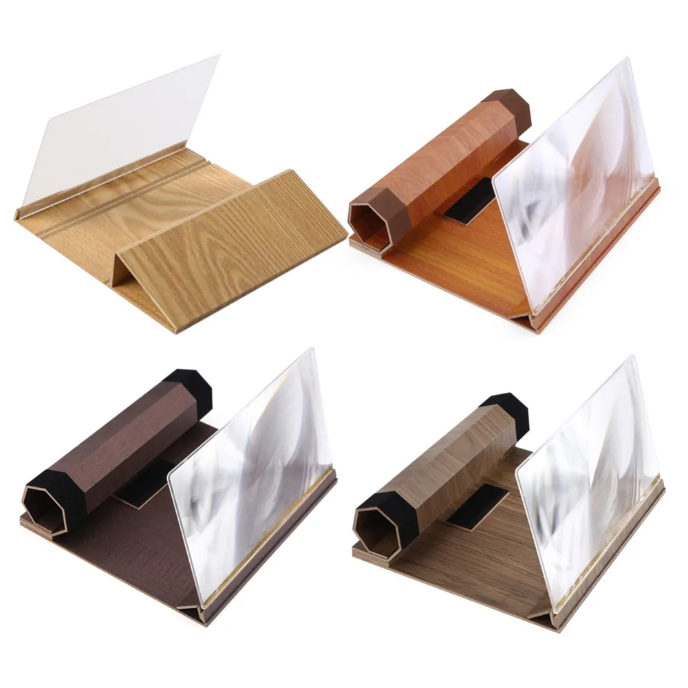 Стереоскопический усиления Стекло 12 дюймовый настольный мобильный телефон